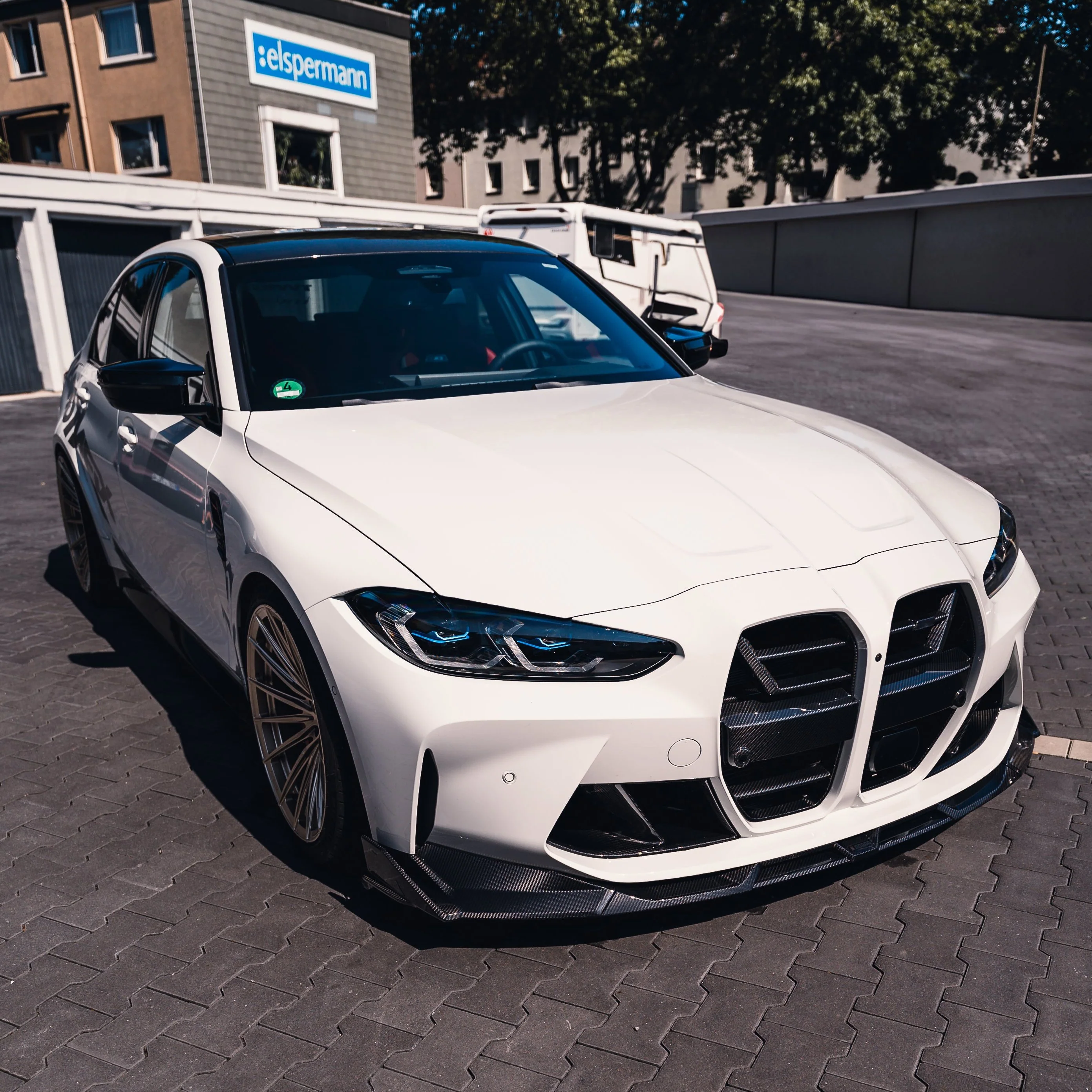 Frontspoiler SOOQOO Carbon | passend für BMW M3/M4 inkl. Competition (G80/G81/G82/G83) | Aulitzky Tuning