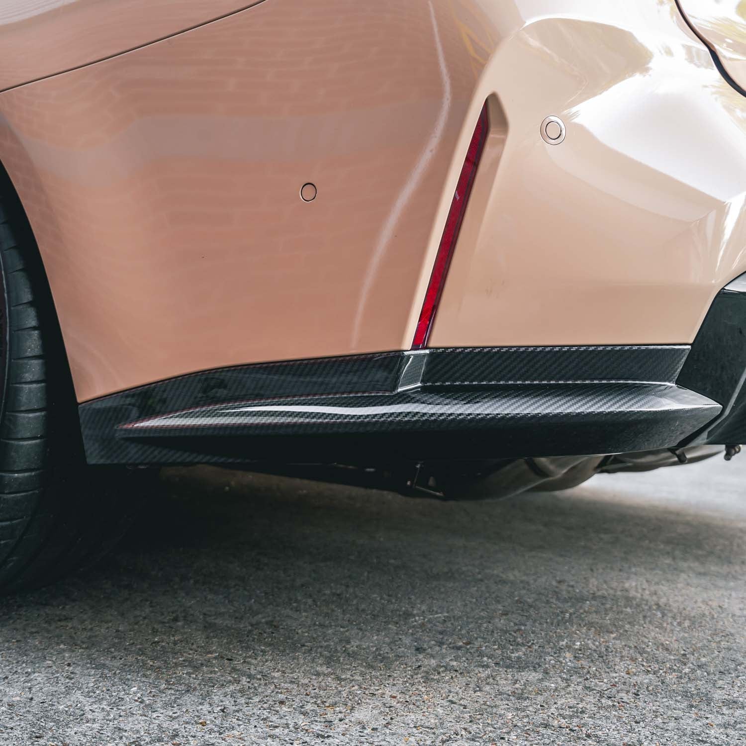 Carbon side diffusers | fits BMW M3 incl. Competition (G80/G81) | Aulitzky Tuning