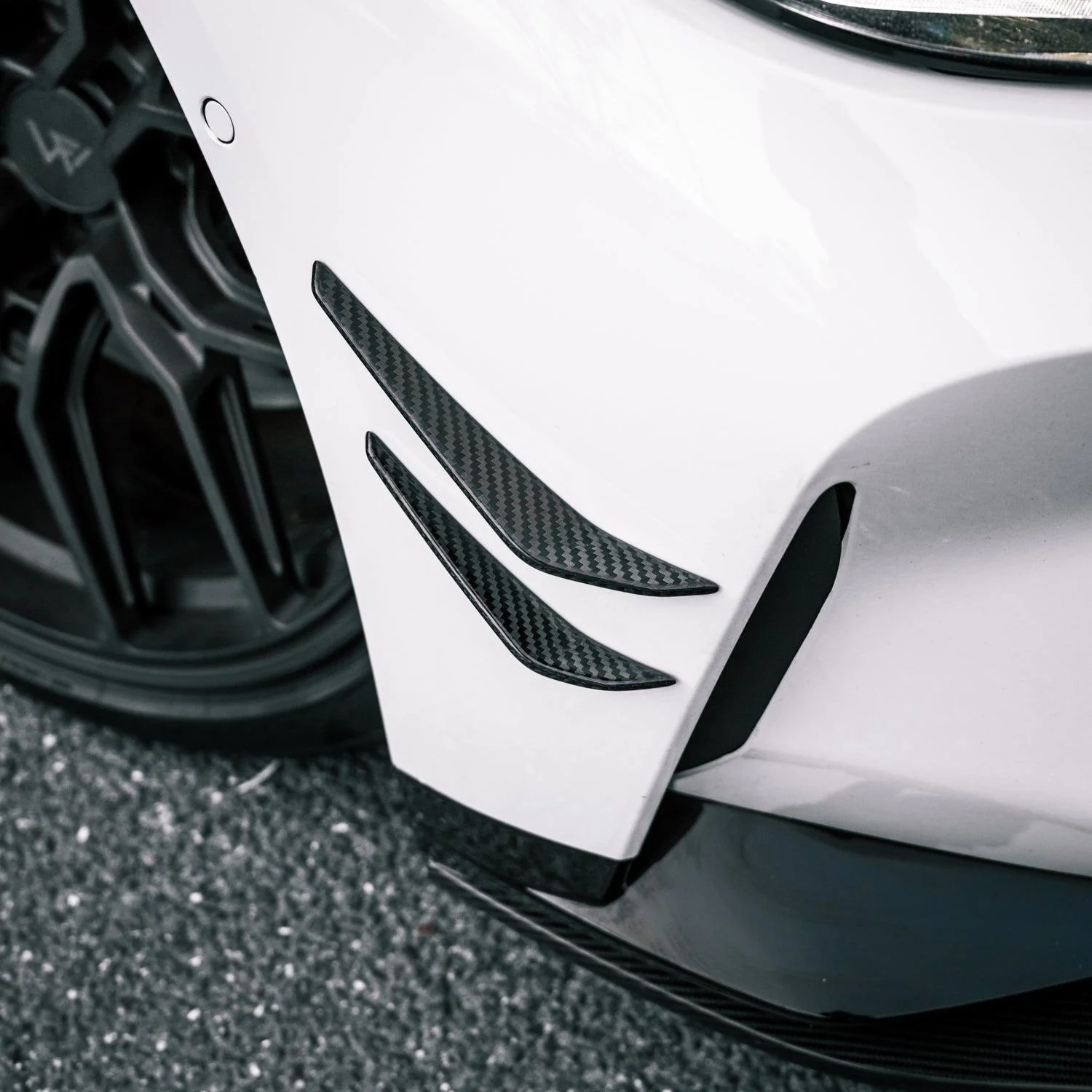 Canards Performance Carbon | fits BMW M3/M4 (G80/G81/G82/G83) S58 | Aulitzky Tuning