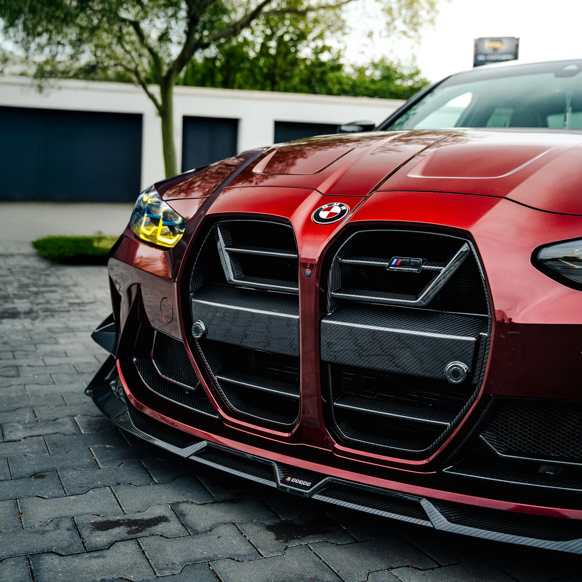 Fronteinlässe SOOQOO Carbon | passend für BMW M3/M4 inkl. Competition (G80/G81/G82/G83) | Aulitzky Tuning