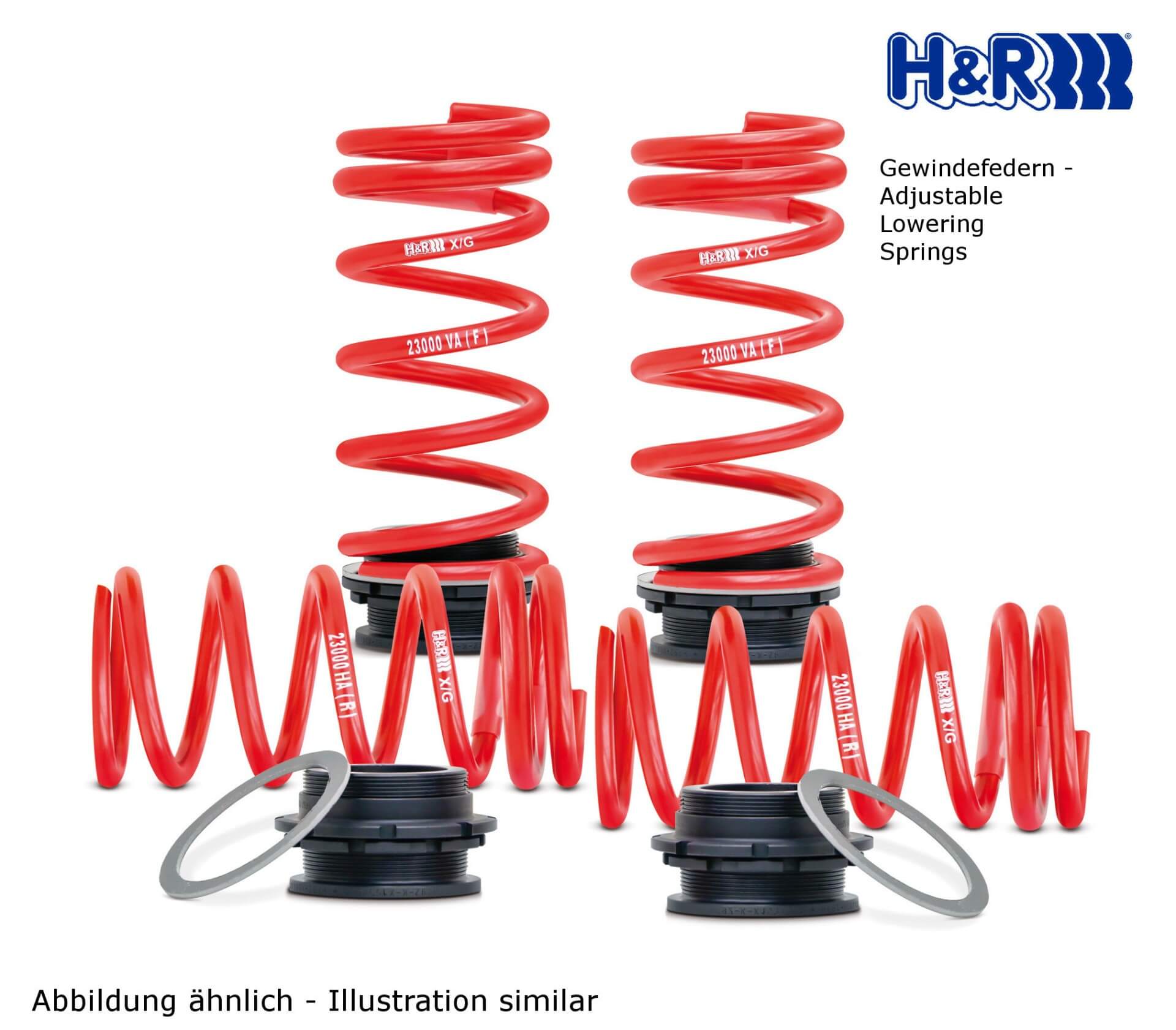 H&R | Gewindefedern 25-35/30-45mm | BMW M3/M4 Competition xDrive (G80/G82) | 23026-2
