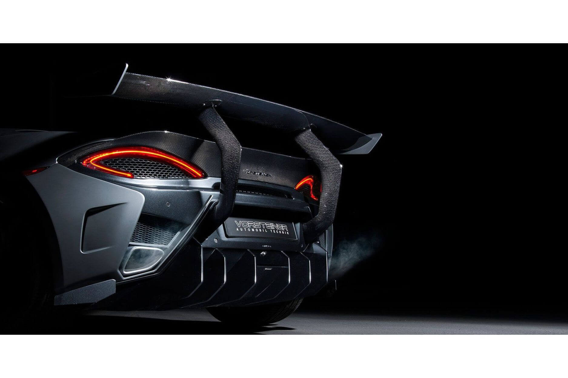 Vorsteiner | 570-VX Aero Carbon Heckflügel mit Carbon-Stützen | McLaren 570S