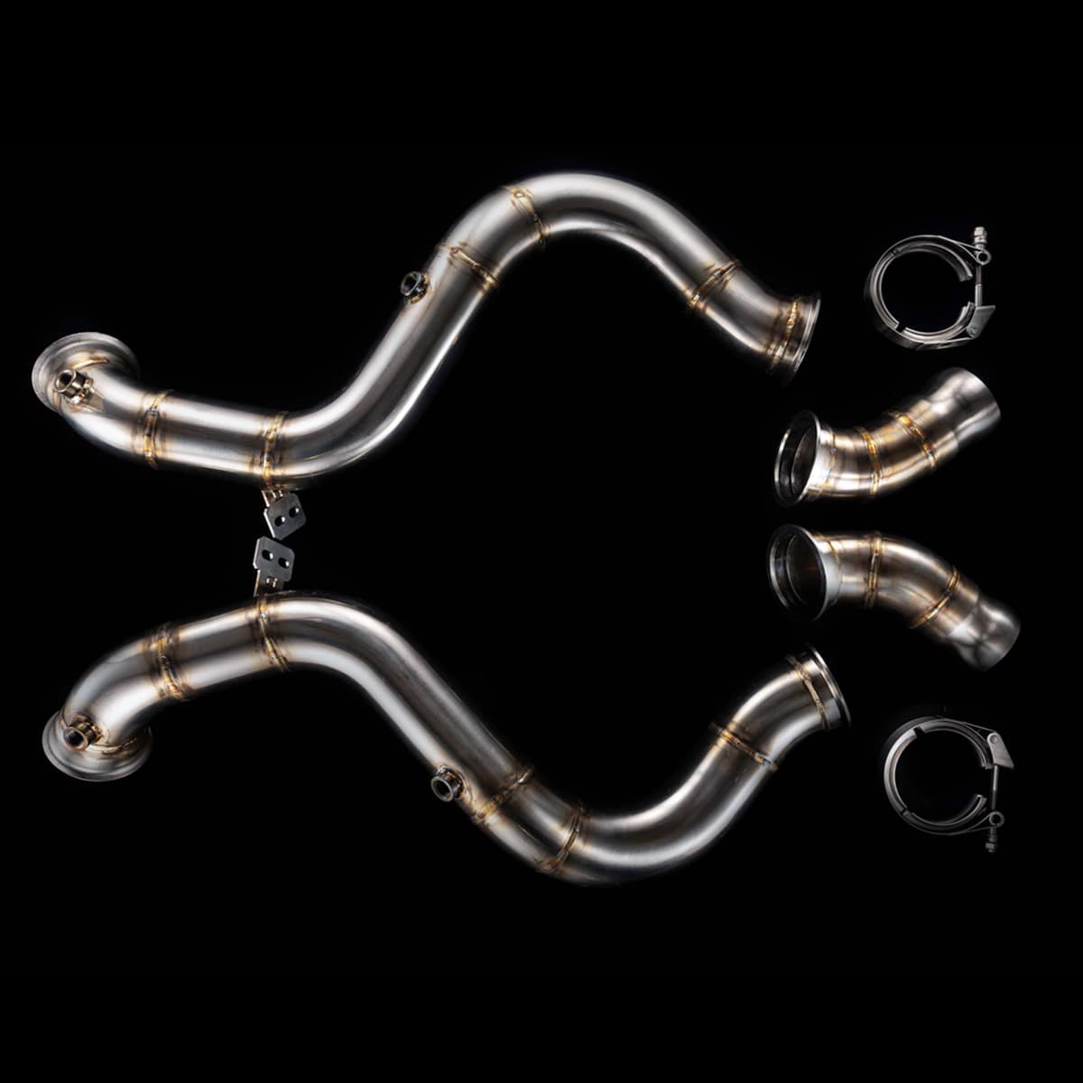 Blackboost | Catless Downpipes | Mercedes-Benz AMG M177 C63/C63S (205), GLC63/GLC63S (253), M176 S560 (W222/217)