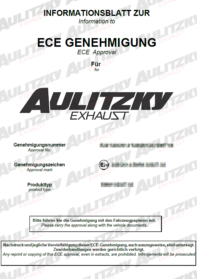 Nacherstellung Gutachten (nur für DE)
