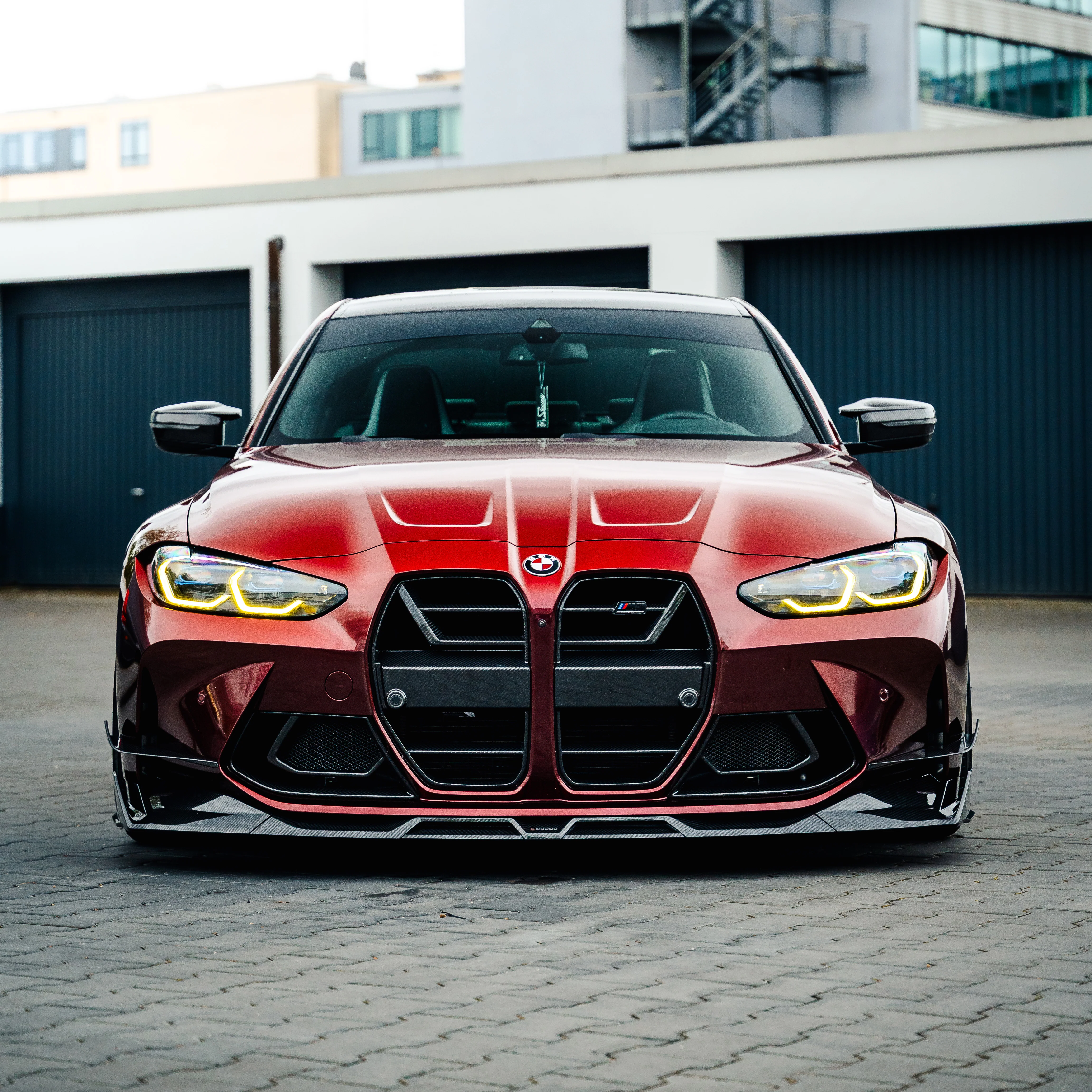 Fronteinlässe SOOQOO Carbon | passend für BMW M3/M4 inkl. Competition (G80/G81/G82/G83) | Aulitzky Tuning