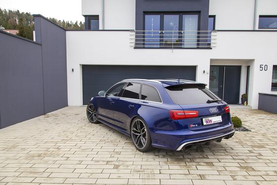 KW | Gewindefedern | Höhenverstellbarer Federnsatz | Audi RS6/RS7 quattro C7/4G | 2531000K