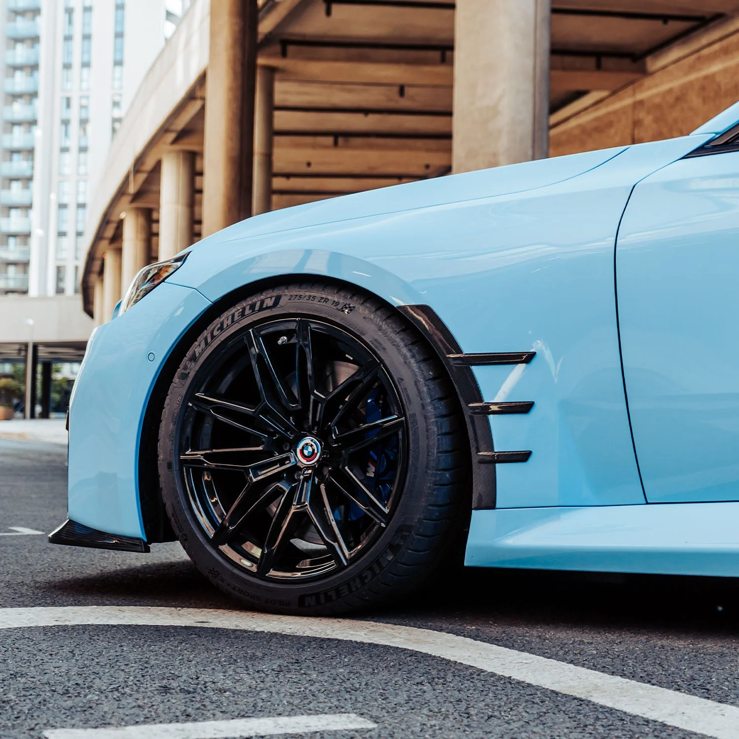 Front wing flares Carbon | fits BMW M2 (G87) S58 | Aulitzky Tuning