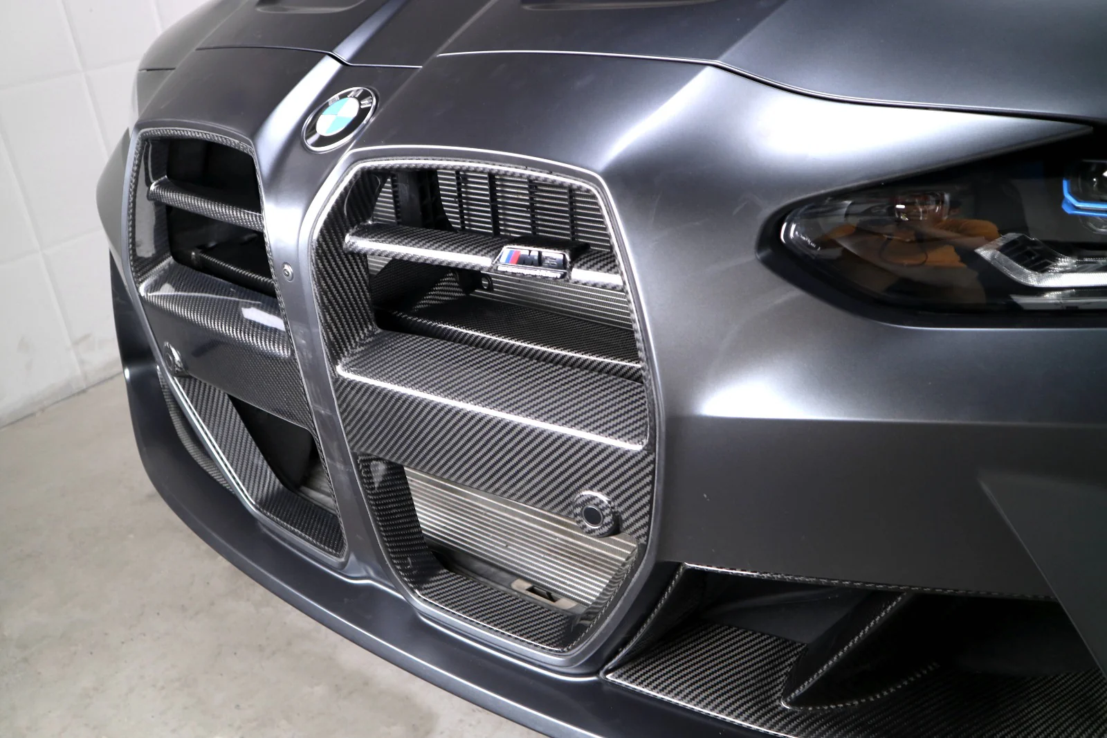 Aulitzky Tuning | Carbon Grillabdeckung | BMW M3/M4 inkl. Competition/CS/CSL (G80/G81/G82/G83)