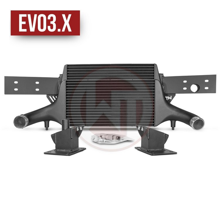 Competition Ladeluftkühler Kit EVO 3 / EVO 3.X | passend für Audi RS3 (8V) 2.5 TFSI | Wagner Tuning