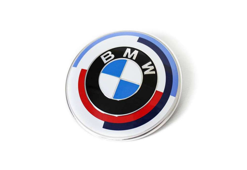 BMW-Originalteile | Emblem 50 Jahre M Frontklappe Motorhaube | BMW F-Serie & G-Serie
