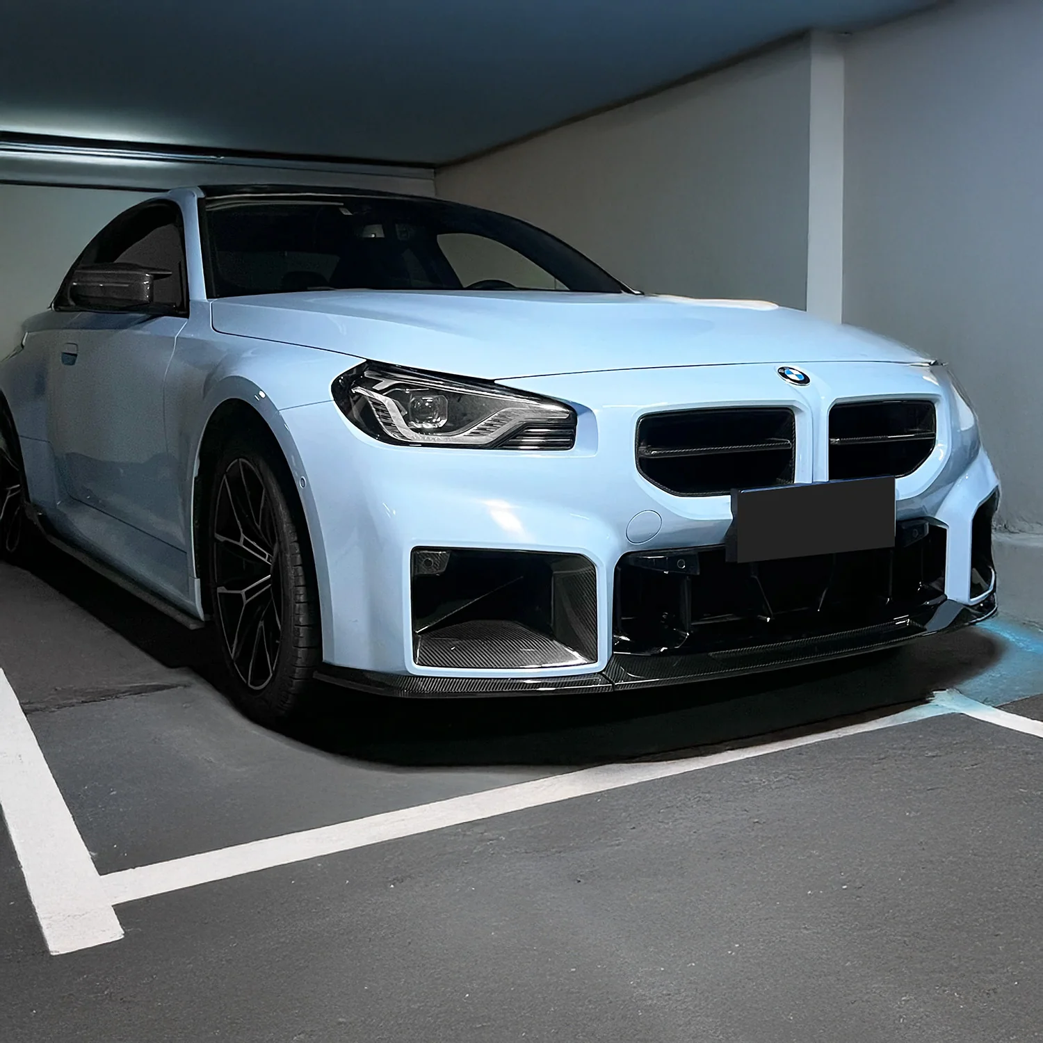 Frontspoiler V1 A-Style Carbon | passend für BMW M2 (G87) S58 | Aulitzky Tuning