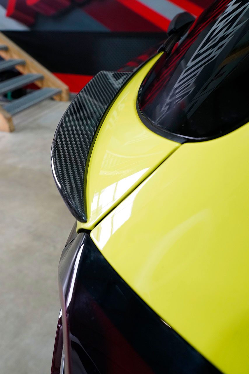 Rear spoiler Ducktail SOOQOO Carbon | fits BMW X3M incl. Competition (F97) S58 | Aulitzky Tuning