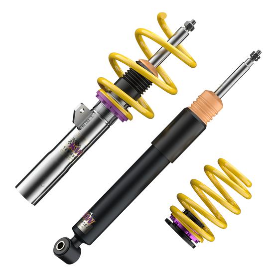 KW V2 Gewindefahrwerk inox | passend für Mini FWD inkl. JCW (F56/F65/F66) | 152200AG | 152200AH
