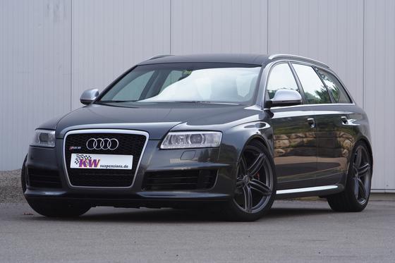 KW | Gewindefedern | Höhenverstellbarer Federnsatz | Audi RS6 quattro C6/4F | 25310112 KW | Gewindefedern | Höhenverstellbarer Federnsatz | Audi RS6 quattro C6/4F | 25310112