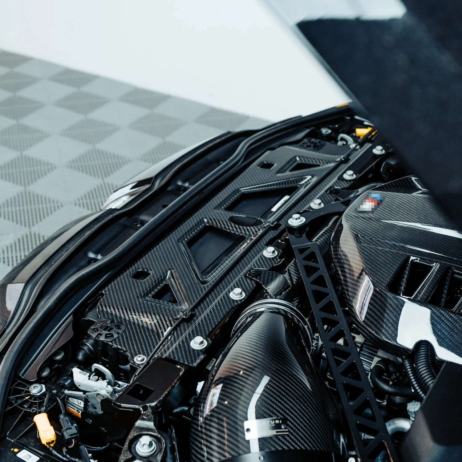 Carbon Shroud Ersatz Kühlverkleidungs-Slam-Panel | passend für BMW M2/M3/M4 inkl. Competition (G80/G81/G82/G83/G87) | Aulitzky Tuning