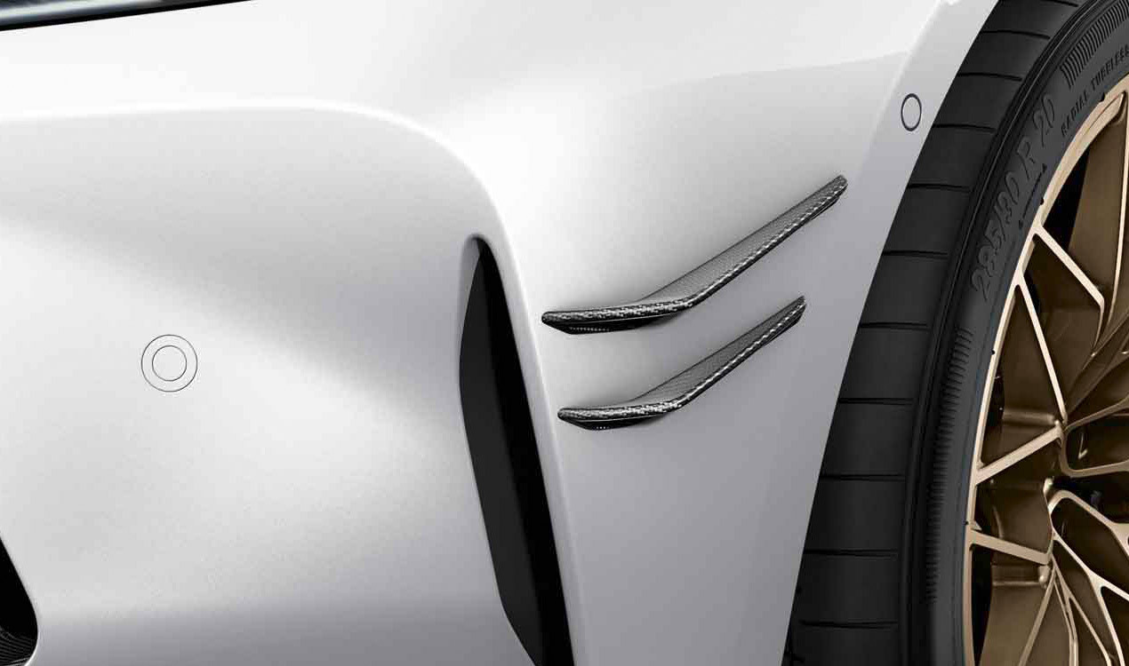 BMW M Performance | Aero Flick Carbon Set | BMW M3/M4/Competition/CS/CSL (G80/G82) | 51115A08FE9 | 51115A08FF9