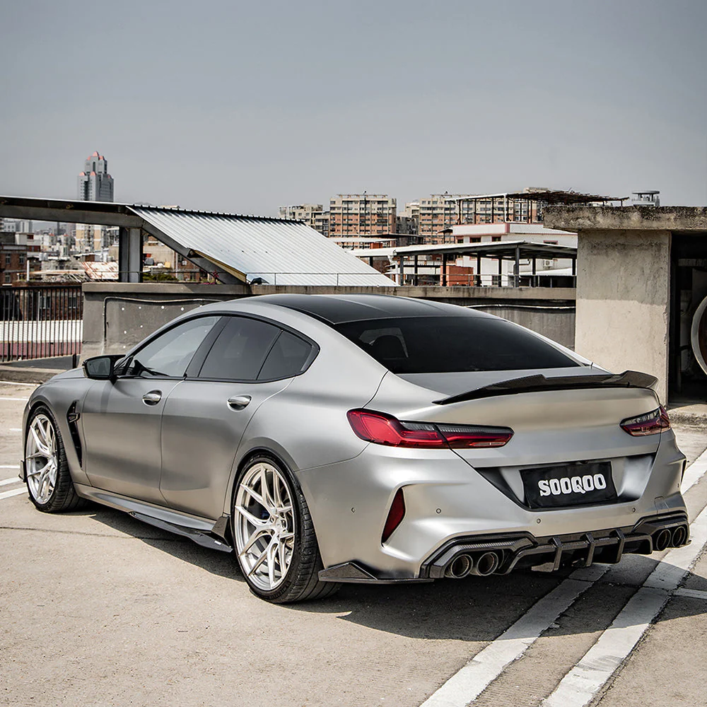 Heckdiffusor SOOQOO Carbon | passend für BMW M8 inkl. Competition Gran Coupé (F93) S63 | Aulitzky Tuning