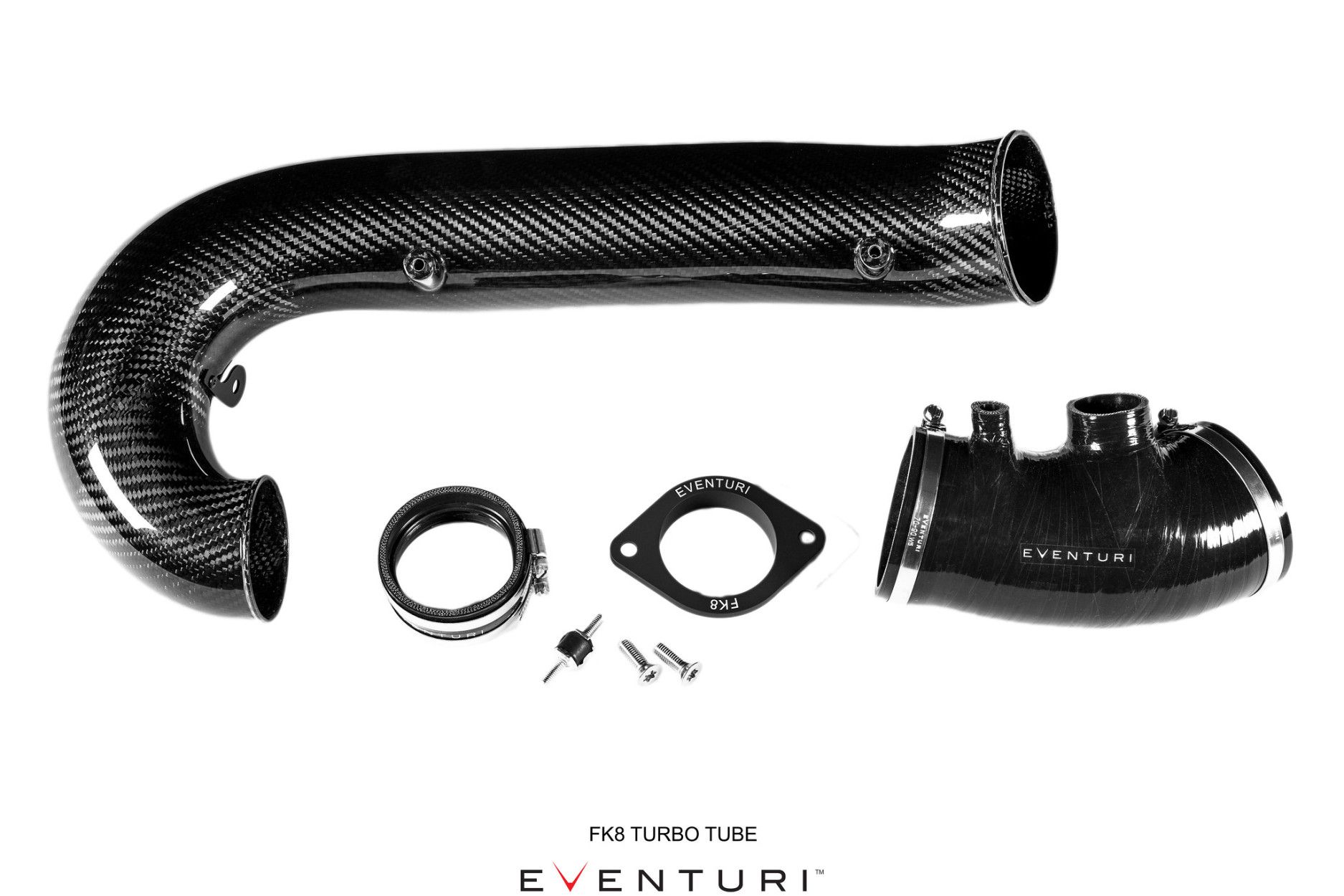 Eventuri | Carbon Chargepipe/ Inlet für V1/V2 Intake | Honda Civic Gen.10 Type-R (FK8) 320PS