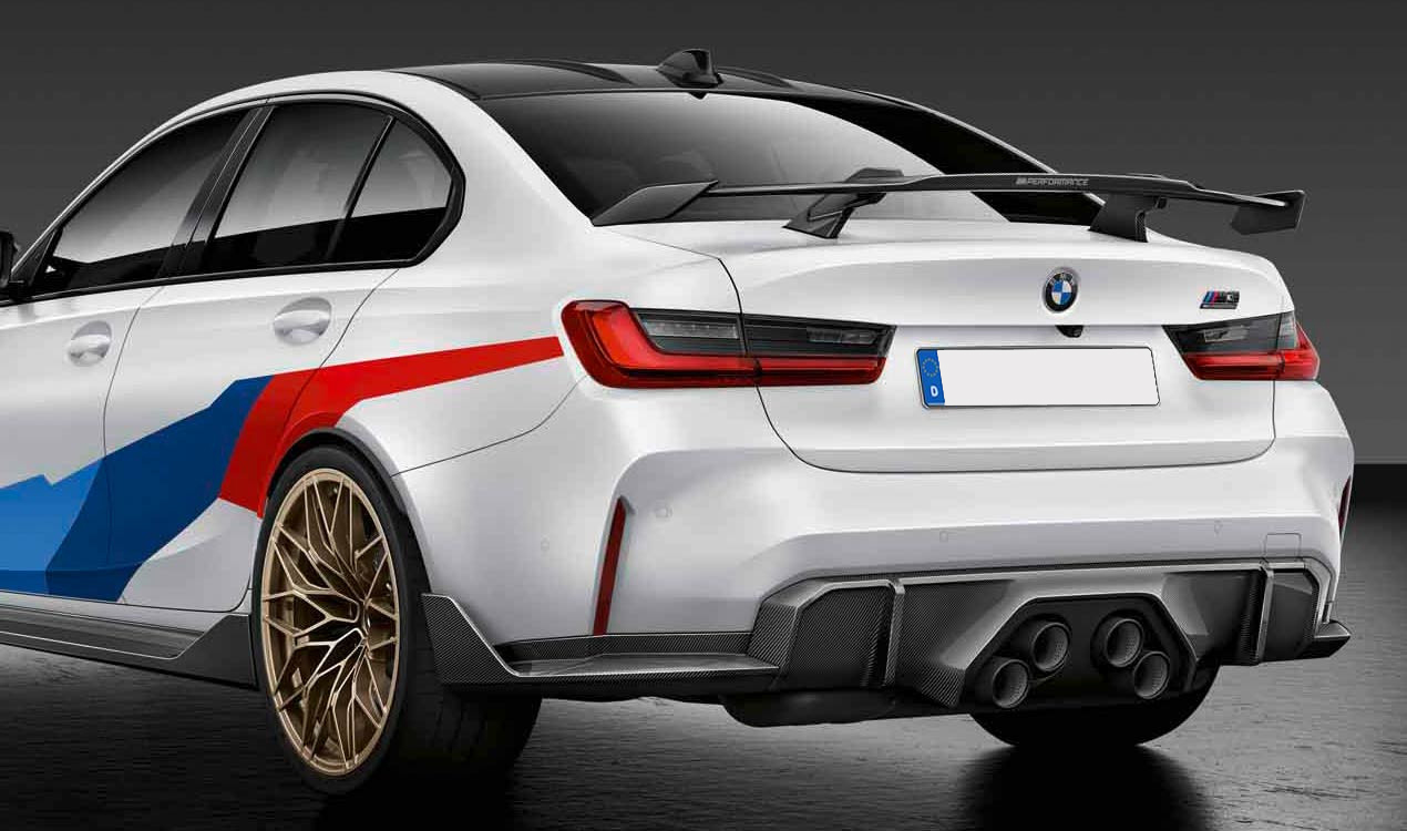 BMW M Performance | Rear Winglet Carbon Set | BMW M3/Competition/CS (G80) | 51195A1B169 | 51195A1B170