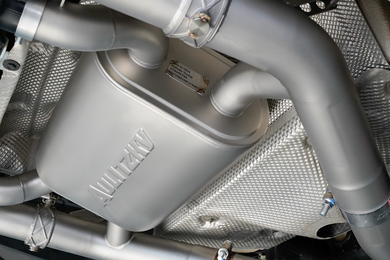 Aulitzky Exhaust | ECE Klappenabgasanlage  3" (76mm) ab Kat/OPF | BMW M3/M4 inkl. Competition/CS (F80/F82/F83) S55