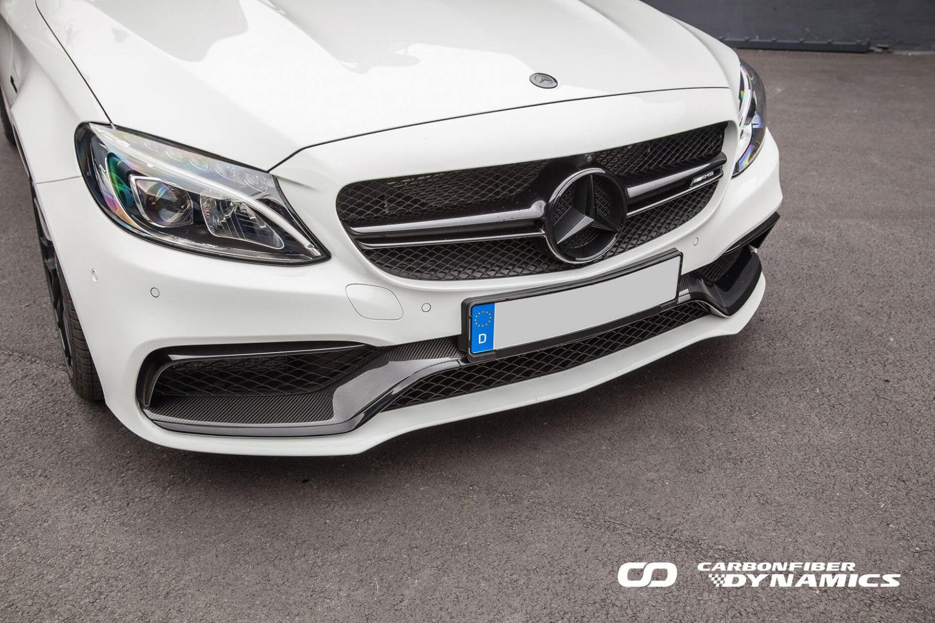 Boca | Carbon Front-Einsatz 3-teilig Edition 1 Style | Mercedes-AMG C-Klasse C63/C63S Vorfacelift | W205/C205/S205