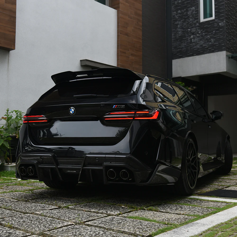 Heckspoiler Dachkante SOOQOO Carbon | passend für BMW M5 (G99) S68 | Aulitzky Tuning