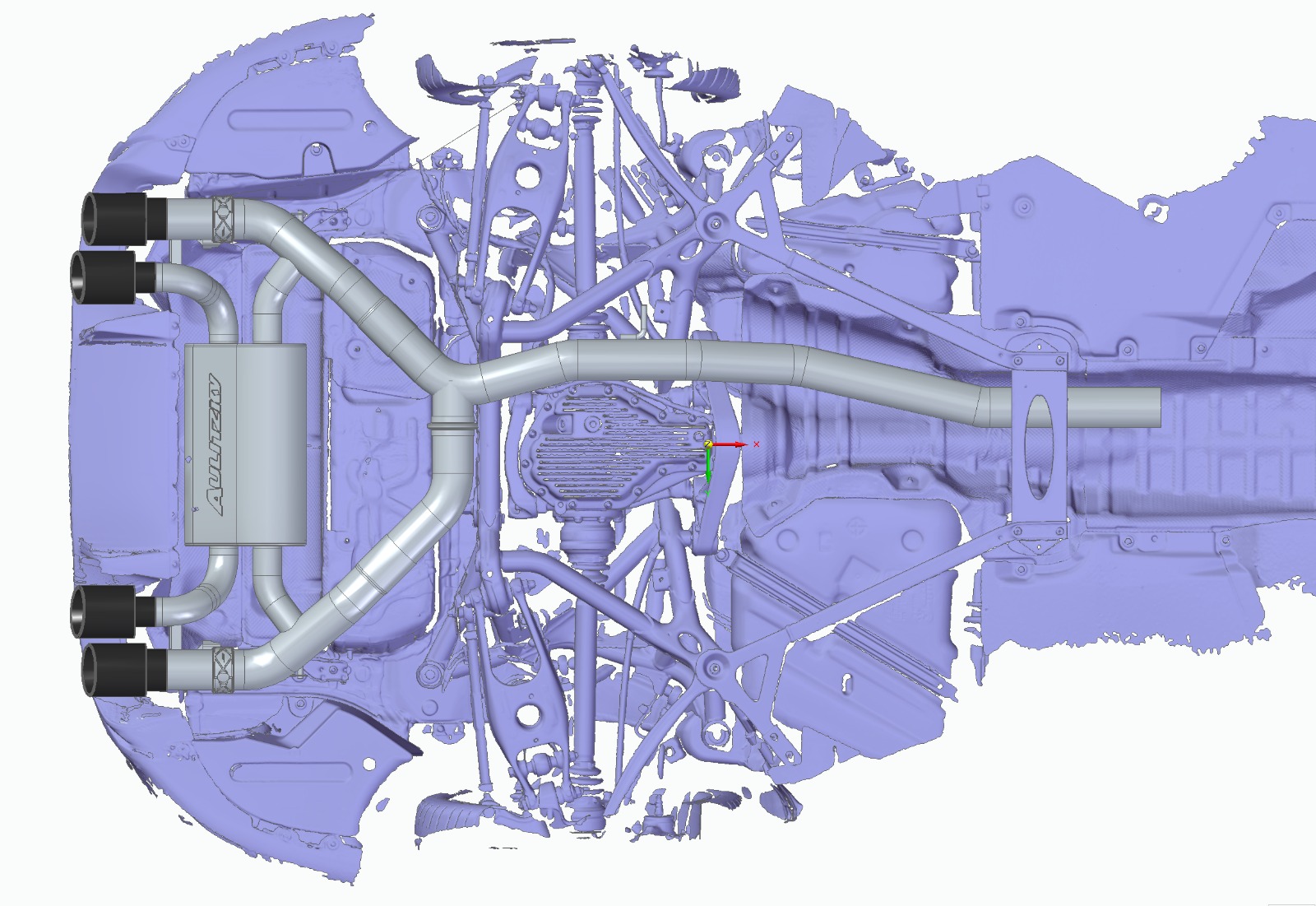 Aulitzky Exhaust | ECE Klappenabgasanlage 3"  | passend für BMW M2 (F87) N55