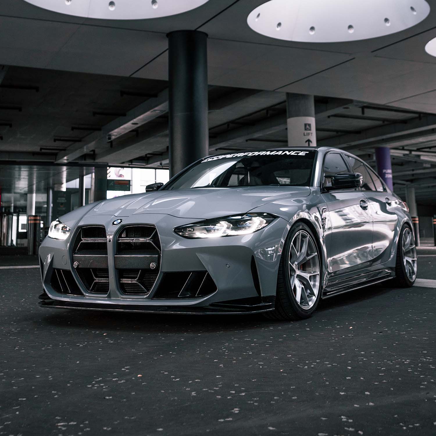 Front grille carbon | fits BMW M3/M4 incl. Competition (G80/G81/G82/G83) | Aulitzky Tuning