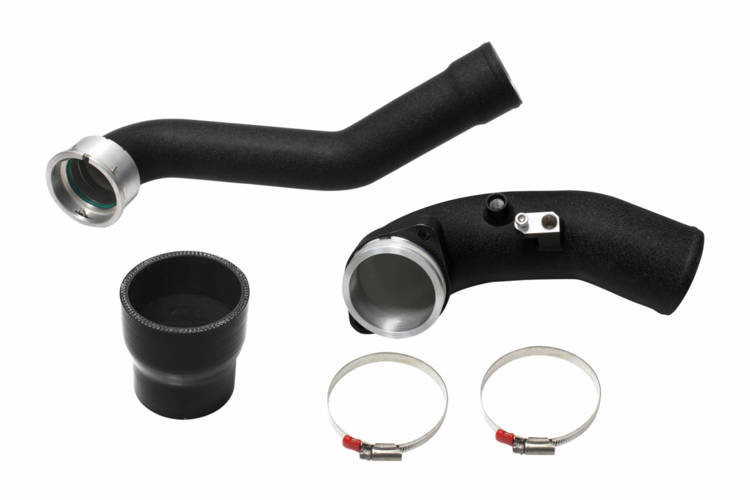 Aulitzky Tuning | Charge Pipe Aluminium schwarz | BMW M340i/M440i/M40i (G20/G28/G21/G22/G26/G29) B58