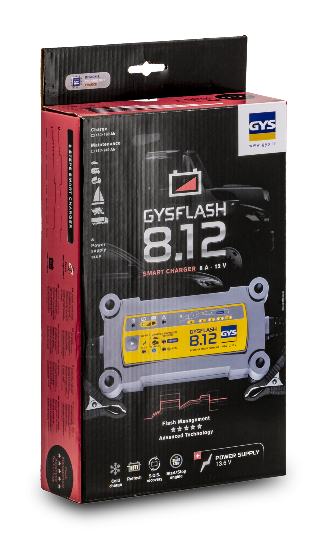 Ladegerät GYSFLASH 8.12 12.12 