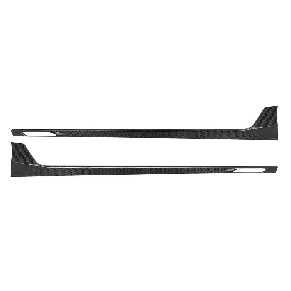 Seitenschweller mit Flaps SOOQOO Carbon | passend für BMW M5 (G90/G99) S68 | Aulitzky Tuning