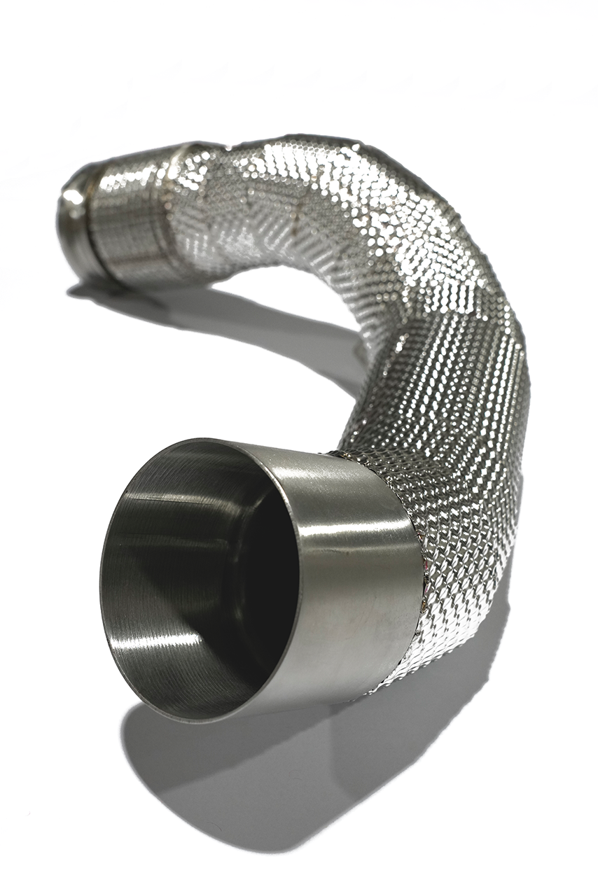 Aulitzky Exhaust | Downpipe 3" (76mm) | passend für BMW M5/M8 (F90/F91/F92/F93) S63 | Motorsportartikel
