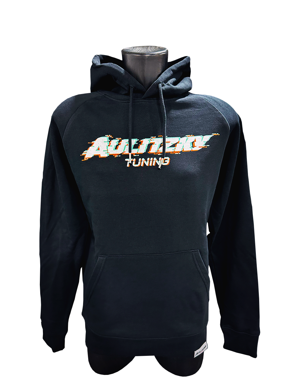 AT | Aulitzky Tuning | Hoodie | black glitch