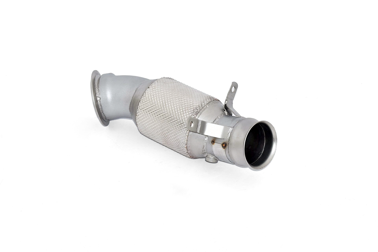 Aulitzky Exhaust | ECE Downpipe 3,54" (90mm) mit HJS Sport-Kat | BMW 335i/435i (F30/F31/F32/F33/F34/F36) N55