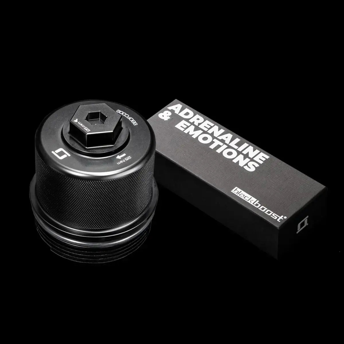 BlackBoost Billet Oil Filter Cap | passend für Mercedes AMG M157/M278
