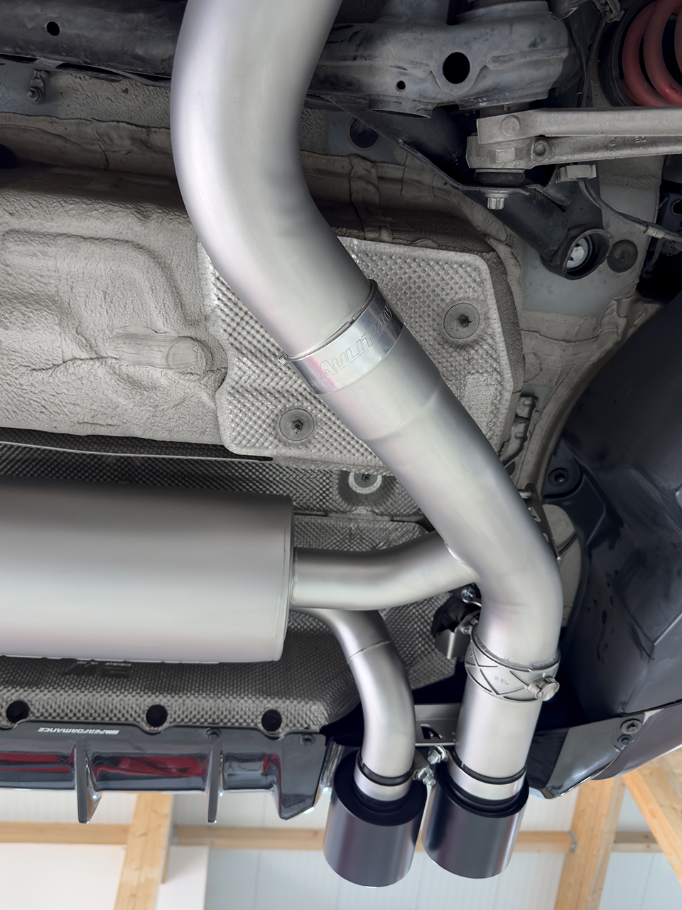 Aulitzky Exhaust | ECE flap exhaust system 3" (76mm) from OPF | BMW M2 Competition/CS (F87) S55