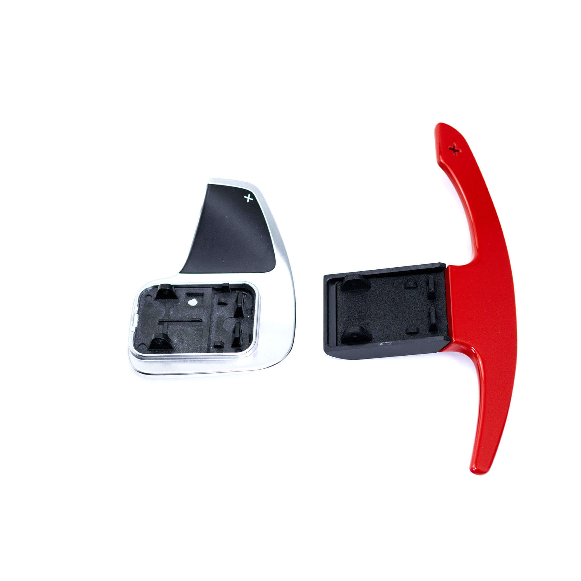 Paddle Shifters - Aluminium Schaltwippen - Rot glänzend