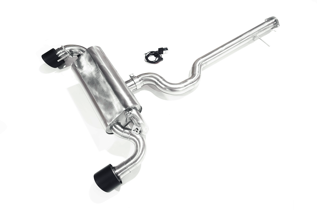 Aulitzky Exhaust | ECE Klappenabgasanlage 3" (76mm) ab OPF | Toyota Yaris 1.6 GR (P21) 261PS