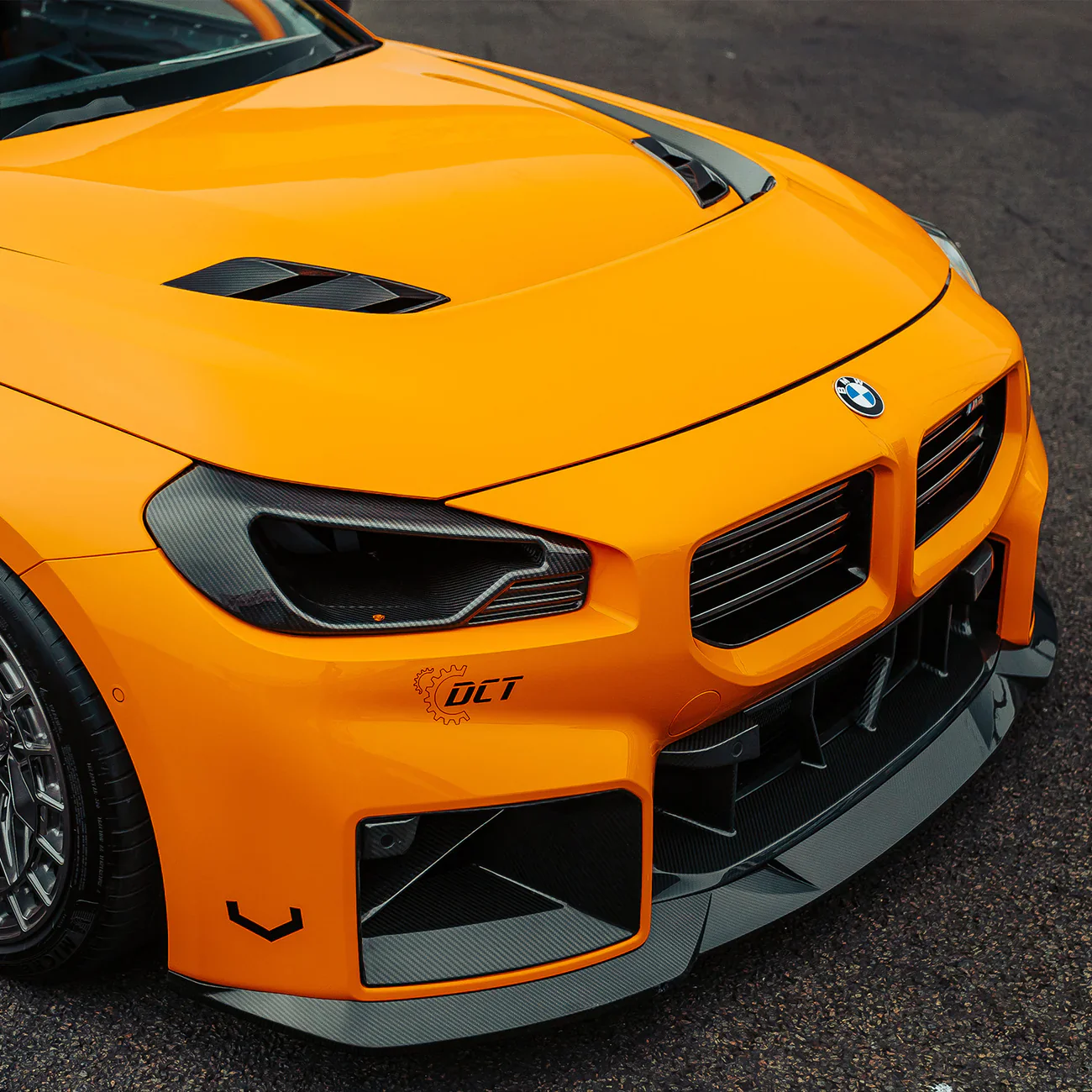 Headlight Delete Intake Channel Project Gamma Carbon | fits BMW M2 (G87) | Aulitzky Tuning