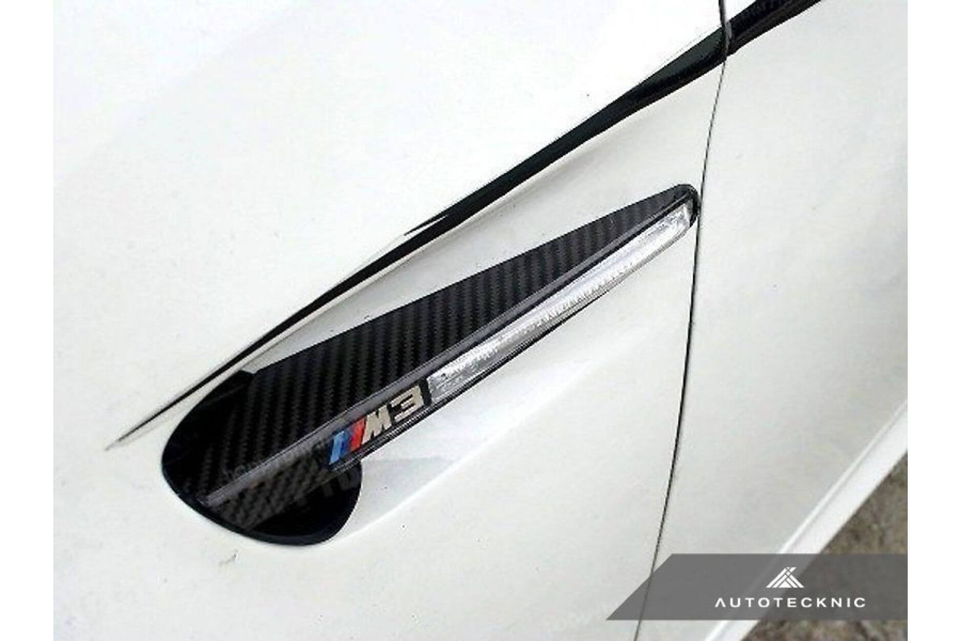 AutoTecknic | Carbon Kotflügel Ziergitter | BMW M3 inkl. CRT/GTS (E90/E92/E93) S65