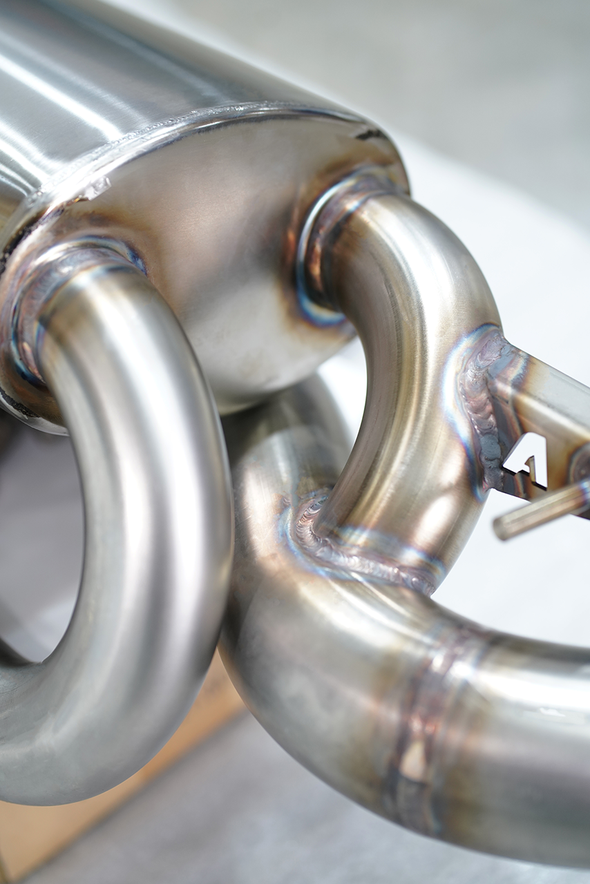 Aulitzky Exhaust | ECE Klappenabgasanlage 3" (76mm) ab OPF | Toyota Yaris 1.6 GR (P21) 261PS