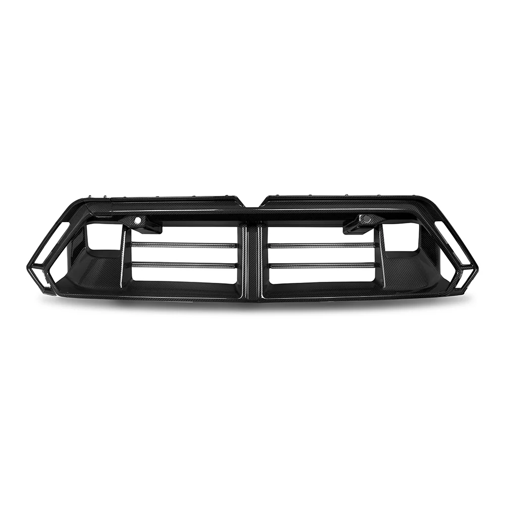 Front bumper insert Carbon with slats | fits BMW M5 (G90/G99) S68 | Aulitzky Tuning