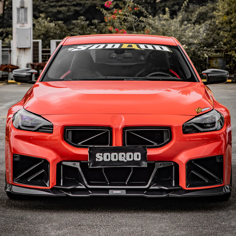 Frontspoiler SOOQOO V2-B Carbon | passend für BMW M2 (G87) S58 | Aulitzky Tuning