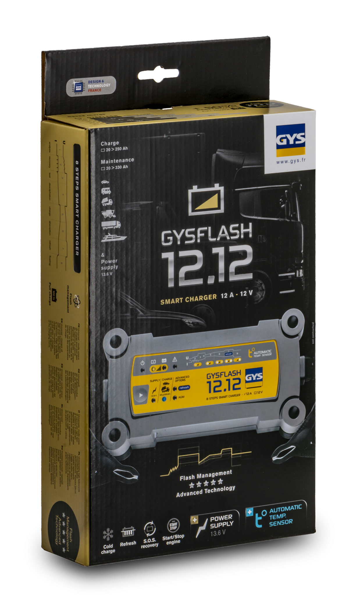 Ladegerät GYSFLASH 8.12 12.12 