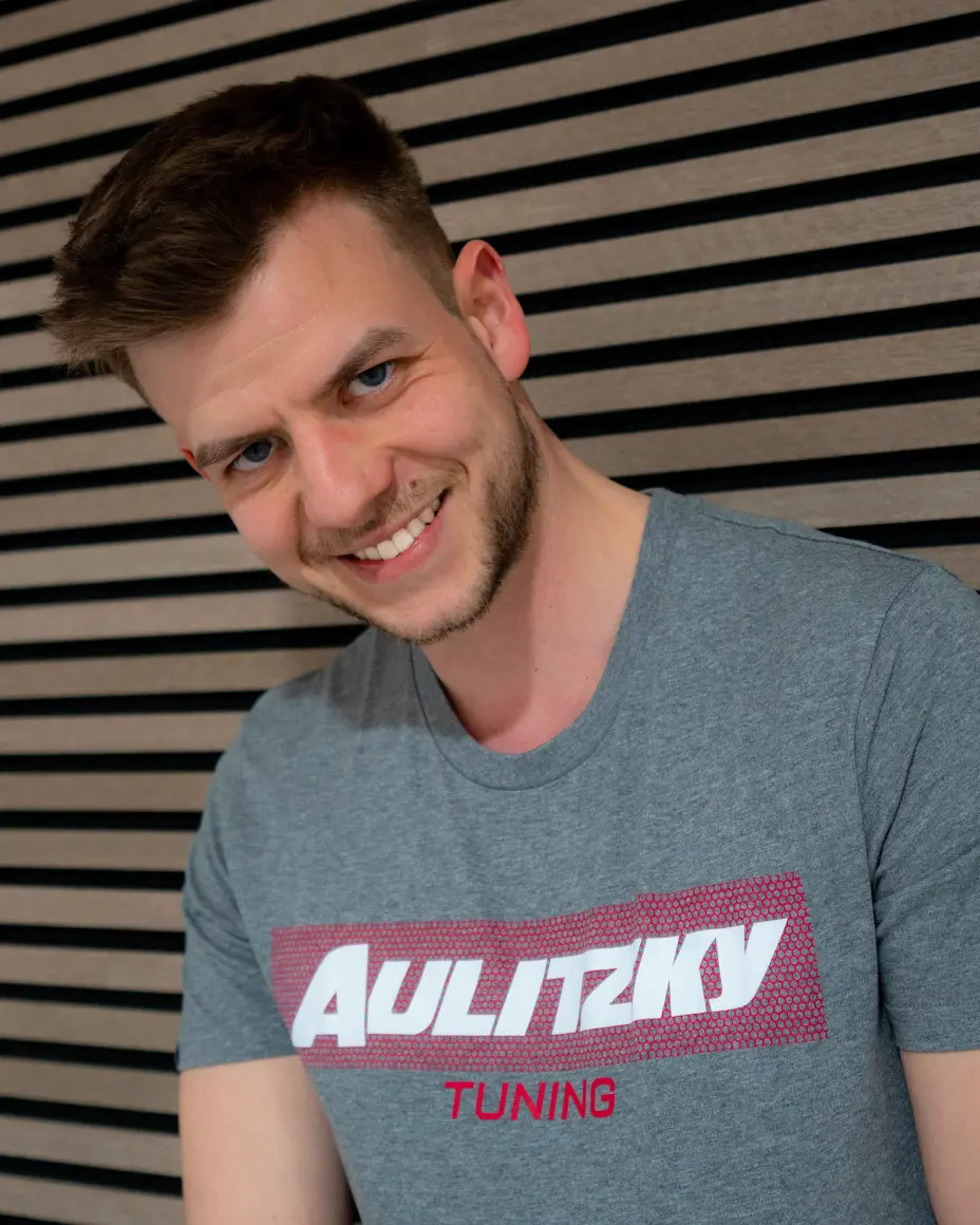 Aulitzky Tuning | Basic T-Shirt | hellgrau | ABVERKAUF