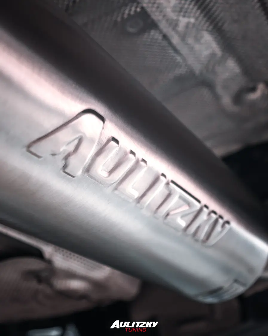 Aulitzky Exhaust | ECE Abgasanlage 3" (76mm) ab Kat/OPF mit Klappensteuerung | BMW 340i/440i (F30/F31/F32/F33/F36) B58