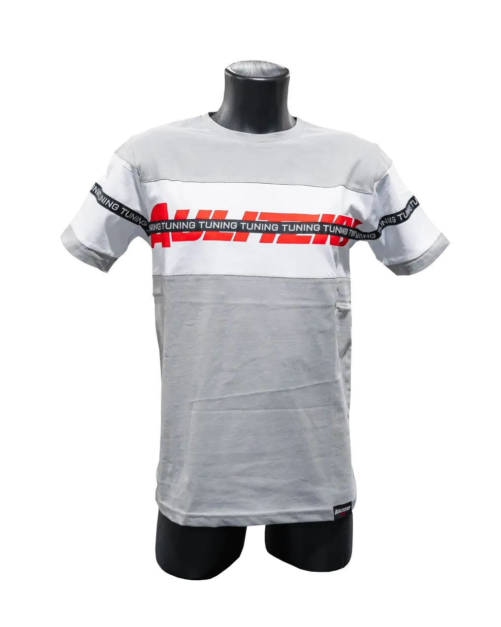 T-Shirt Crossed out “Aulitzky Tuning” | hellgrau