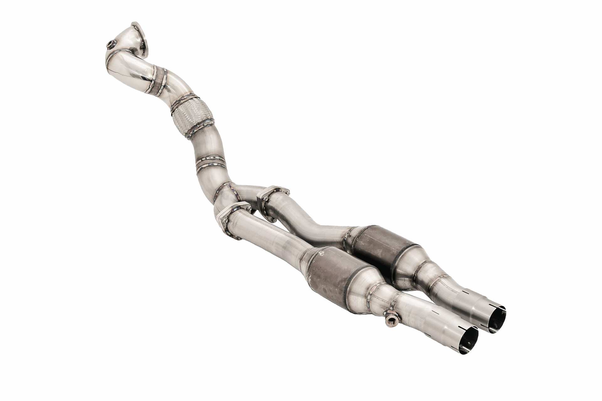 Aulitzky Exhaust | Downpipe 3,54"/2,76" (90/70mm) | passend für Audi RS3 8V quattro 400PS | Teilegutachten