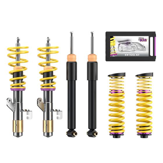 KW V1 Gewindefahrwerk inox | passend für BMW 3er/4er xDrive (F31/F34/F36) | 102200AC | 102200AE